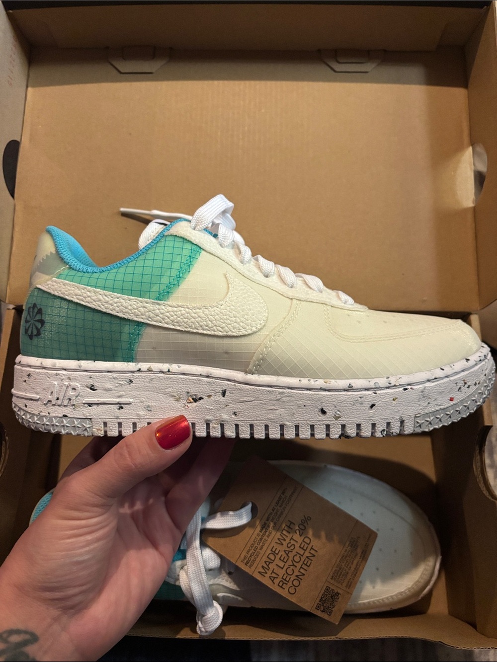 NWT Nike Air Force 1 crater M2Z2